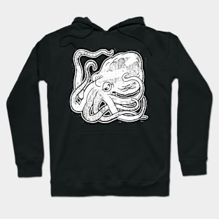 Octopus Print Hoodie